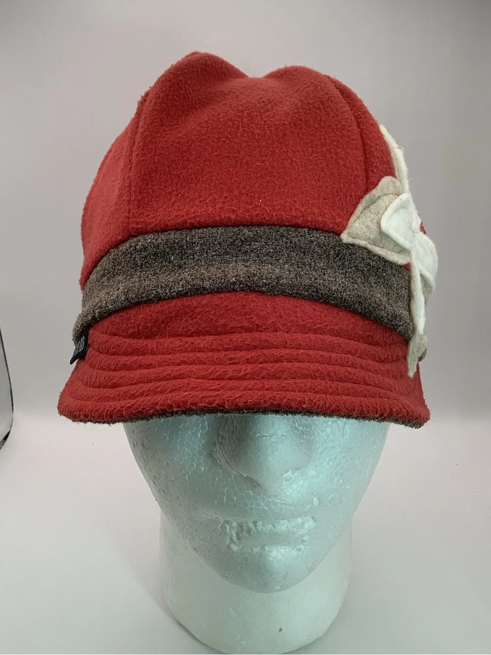 Flip Side Hat with Flower O/S